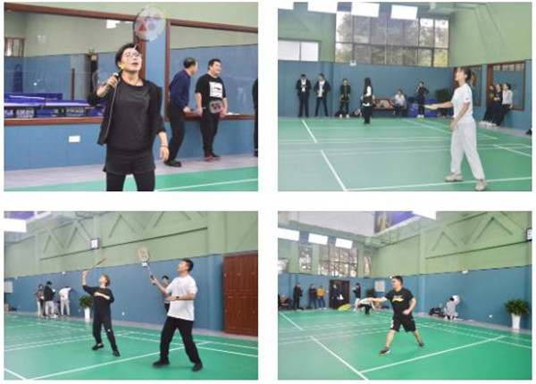 城投集團舉辦“奮斗城投,‘羽’你同行”羽毛球比賽